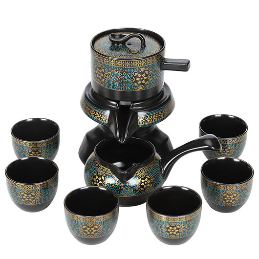 Juego de Té Semiautomático Lazy - Set Completo para el Hogar