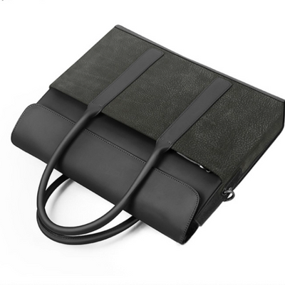 Maletín Ejecutivo de Cuero Genuino con Compartimento para Laptop - Image 3