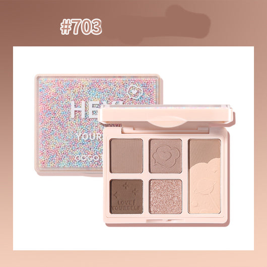 Paleta de Sombras Mate Bubble Gum - 6 Colores Mini - Image 6