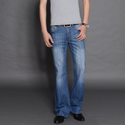 Jeans Hombre Acampanados Sueltos de Largo - Image 4