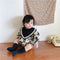 Enterizo Infantil Manga Larga con Estampado Floral Retro