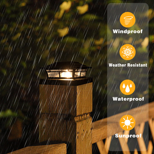 Lámpara Solar para Pilares de Jardín - Iluminación Exterior Automática - Image 15
