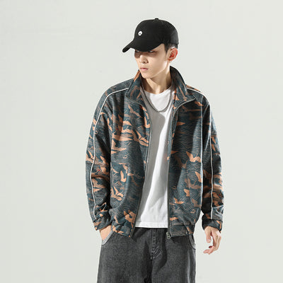 Chaqueta Hombre Estilo Chino Talla Grande Suelta y Cómoda - Image 2