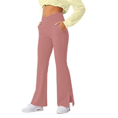 Pantalones Flare Cintura Alta Elásticos para Mujer - Image 17