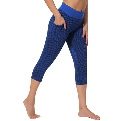 Pantalones de Yoga Cortos y Ajustados Efecto Durazno - Image 18