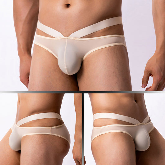 Bóxer Hombre Seda Helada Transpirable Cintura Baja Moderno - Image 3