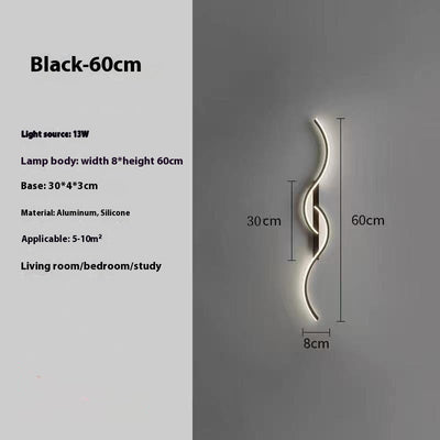 Lámpara de Pared Minimalista para Dormitorio y Pasillos - Image 32