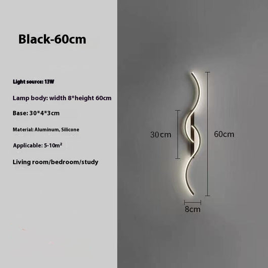 Lámpara de Pared Minimalista para Dormitorio y Pasillos - Image 32