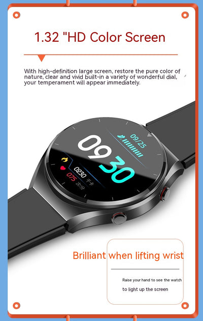 Reloj Inteligente ECG con Monitoreo de Oxígeno, Temperatura y Frecuencia Cardíaca - Image 11