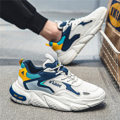 Tenis Casuales para Hombre con Plantilla Elevadora y Suela Ligera