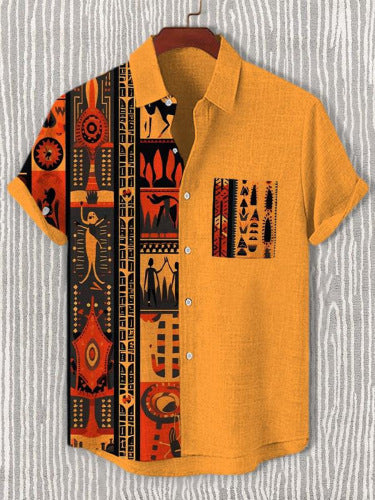 Playera Casual Digital 3D de Manga Corta para Hombre - Image 4