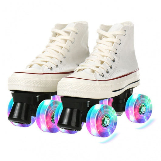 Patines de Cuatro Ruedas en Lona para Adultos - Hombre y Mujer - Image 9