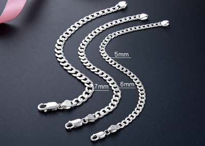 Pulsera de Plata para Hombre Estilo Látigo Trenzado - Image 7