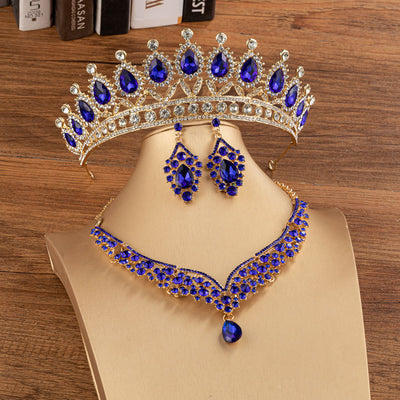Corona Nupcial Elegante Aleación Diamantes - Tocado de Novia - Image 10