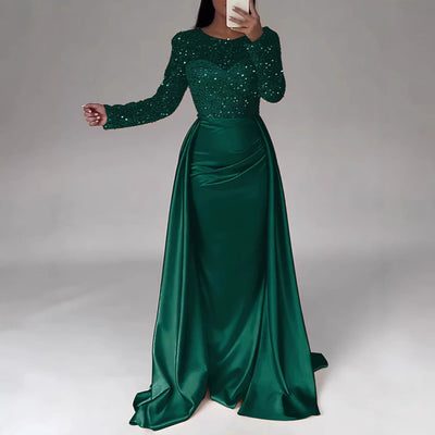 Vestido de Noche Reina de Lentejuelas Deslumbrante - Image 4