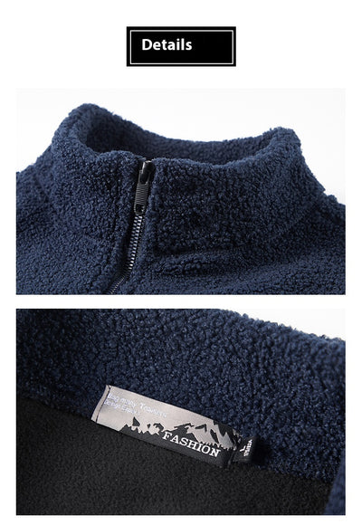 Chaleco de Terciopelo Teddy Liso para Hombre - Image 15