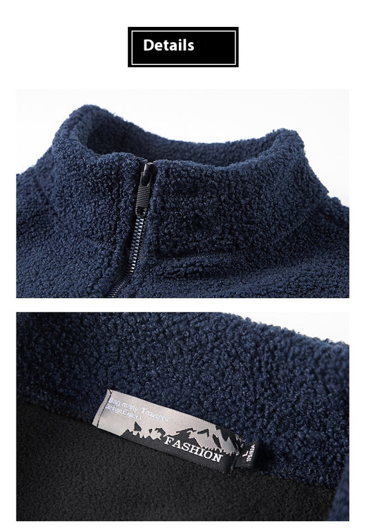 Chaleco de Terciopelo Teddy Liso para Hombre - Image 15