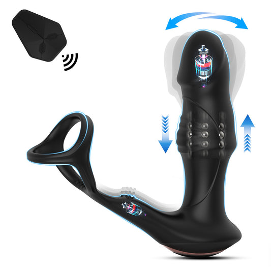 Masajeador de Próstata con 10 Modos de Vibración Peristáltico - Image 2