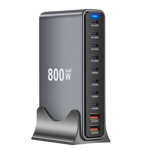 Cargador de Escritorio Multifuncional 800W con Tecnología Gallium Nitride PD - Image 17