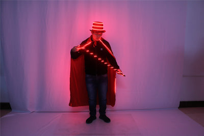 Capa LED Brillante para Cosplay, Jazz y Danzas Mágicas - Image 15