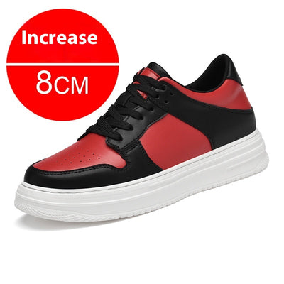 Zapatos Deportivos Invisibles con Plataforma Elevadora de 8cm para Hombre - Image 8