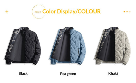 Chaqueta de Plumas para Hombre: Abrigo Grueso Impermeable y Térmico - Image 21