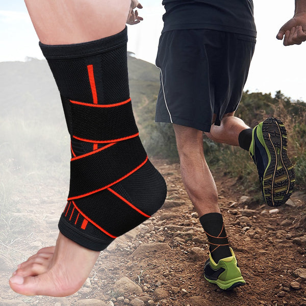 Tobillera Deportiva Antilesiones con Soporte Ajustable y Transpirabilidad
