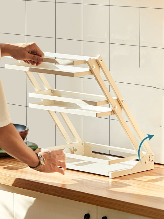 Organizador de Especias Multinivelado para Mostrador - Instalación sin Herramientas - Image 9