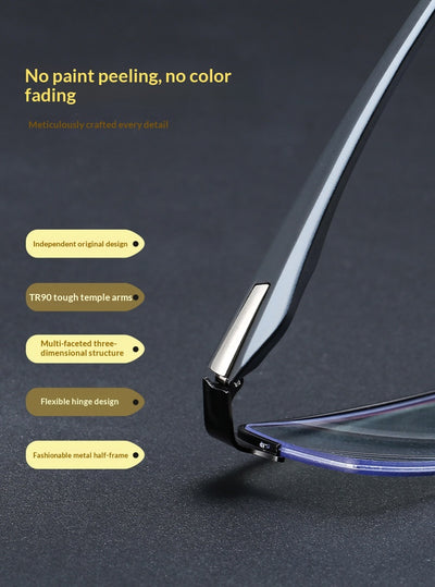 Gafas Azules con Filtro de Luz Azul y Efecto Cambio de Color para Hombre - Image 11