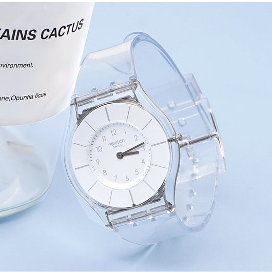 Correa de Reloj Arcoíris Transparente Ultra Delgada - Image 13