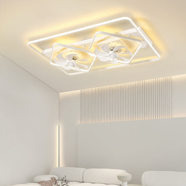 Ventilador de Techo Lámpara LED Luxury Slim - Dormitorio y Sala
