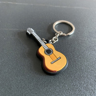 Llavero Guitarra de Silicona - Accesorio Musical Versátil - Image 6