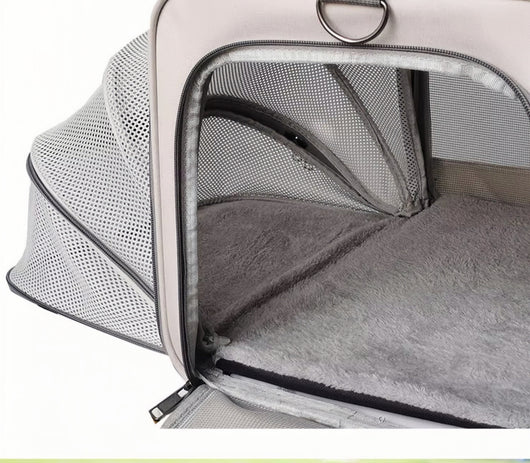 Mochila Transportadora para Mascotas Respirable de Gran Capacidad - Image 15