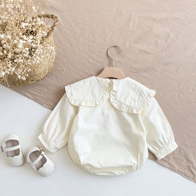 Vestido para Bebé Niña con Solapa y Flores Rotas - Image 7
