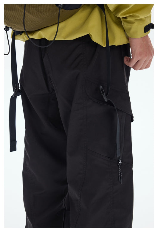 Pantalones Cargo Cómodos de Fibra Química para Hombre - Image 22