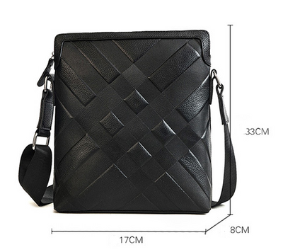Mochila Bolso de Cuero Genuino para Hombre - Estilo Ejecutivo y Diagonal - Image 7