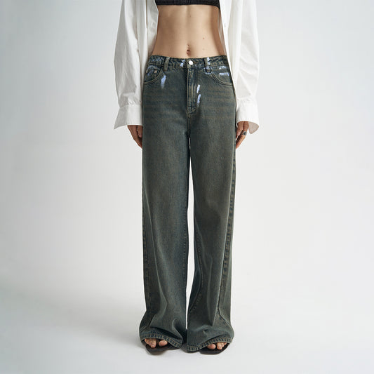 Pantalones Jeans Talle Alto Sueltos y Reductores para Mujer