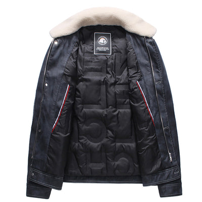 Chaqueta de Mezclilla con Cuello de Solapa - Image 10