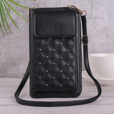 Bolso para Celular Clásico Rombo Lujo Ligero - Multiuso - Image 5