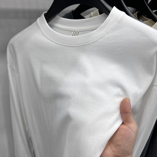 Camiseta Hombre Algodón Premium Cuello Redondo Hombro Descubierto - Image 4