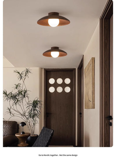 Lámpara de Techo Estilo Retro Japonés para Bar y Dormitorio - Image 15