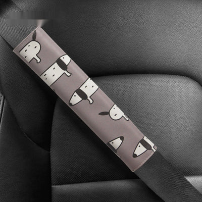Funda Protectora de Cuero con Diseño Cartoon para Correa de Hombro