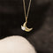 Collar Colgante Luna Plata 925 - Cumple tus Sueños