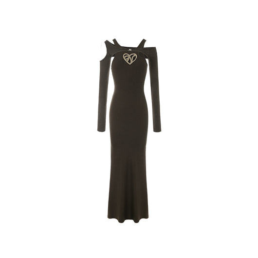 Conjunto Dos Piezas Vestido Largo con Ajuste de Cadera - Image 3