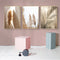 Núcleo Decorativo de Microrociado para Sala Golden Reed Living