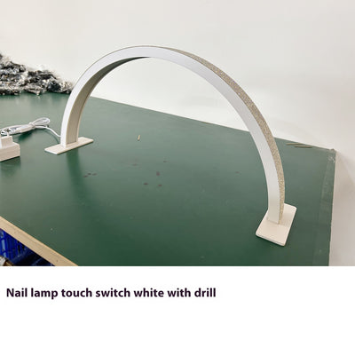 Lámpara de Escritorio Arc Semiluna para Uñas con Luz Cálida - Image 13