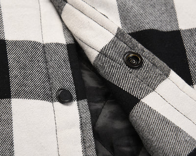 Chaqueta Cuadros Hombre y Mujer - Algodón Suelta y Cómoda - Image 22