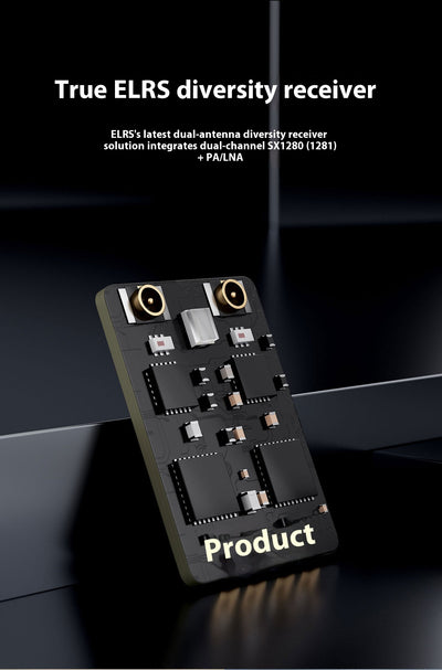 Receptor ELRS Dual 24g Nueva Generación con Diversidad de Antenas y Alta Frecuencia de Refresco - Image 7