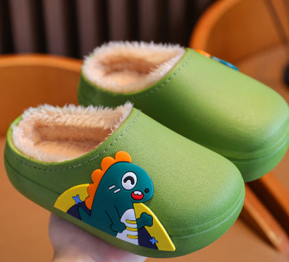 Pantuflas Infantiles Invierno Impermeables Antideslizantes Cálidas - Image 3