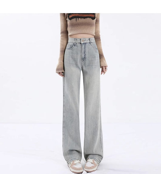 Jeans Azul Claro Talle Alto para Mujer - Image 10